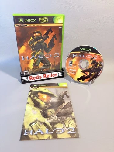 Halo 2 (Microsoft Xbox, 2004) Complete CIB Top Quality Near Mint + 1yr Warranty