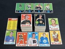 1970-71 O-PEE-CHEE HOCKEY SET (264/264) PERREAULT-CLARKE-SITTLER RC's, ORR (x6)