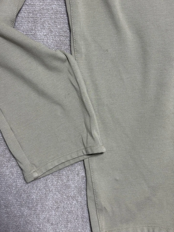 7 For All Mankind Pantalones Para Hombres 31 Taupe Viaje Chino Doble Tejido Elastizado Informal Foto 2 de 4