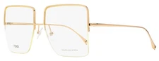 Fendi Eyeglasses FF0422 DDB 57mm Gold Copper / Demo Lens