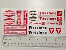 Stickers For Custom Tonka Or Other Toy Restorations. Firestone. 