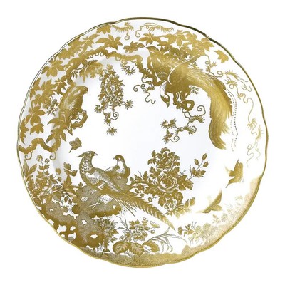 Royal Crown Derby Gold Aves 10'' Essteller