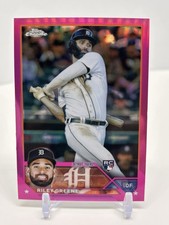 2023 Topps Chrome Riley Greene RC Pink Refractor Rookie #182 Tigers