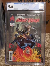Ghost Rider 17 Cgc 9.6 Marvel 2023 1st Brief Hellverine Wolverine 1st Print NM