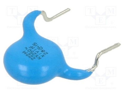 Kondensator: Keramik 10mm ±20% 250VAC THT X1,Y1 2200pF