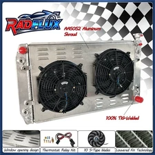 #CC622 Radiator+Shroud Fan Kit For 88-99 Chevy Truck GMC C/K C1500 C2500 C3500
