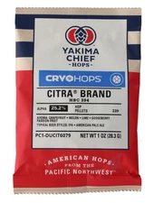 Cryo Hops® LupuLN2® Pellets Citra 1oz Beer Brewing Hop Pellets