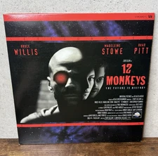 12 Monkeys - 2 Disc Laserdisc Set - Letterboxed Edition - Bruce Willis Brad Pitt