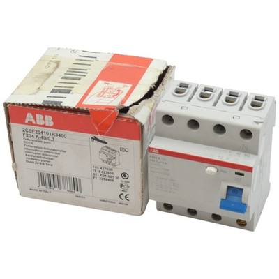 ABB F204 A-40/0,3 2CSF204101R3400 Fehlerstrom-Schutzschalter -unused/OVP