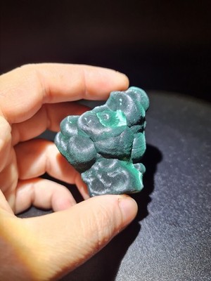 Natural Velvet Malachite Mineral Specimen - Congo - 61g