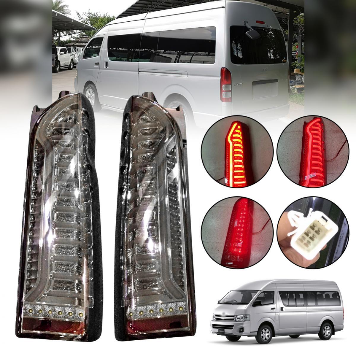 FOR TOYOTA HIACE VAN COMMUTER 2008-2016 SET TAIL LAMP REAR LIGHT