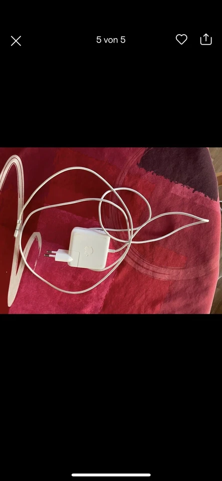 Apple MacBook Air 13 Zoll (2013) OVP + Zubehör, Foto 4 von 4