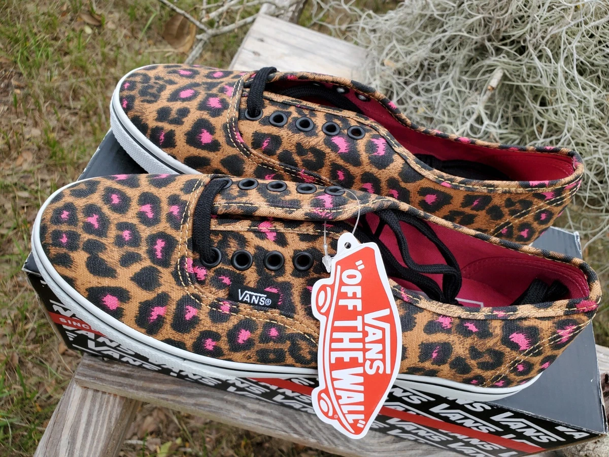Leopard print vans sales lo pro