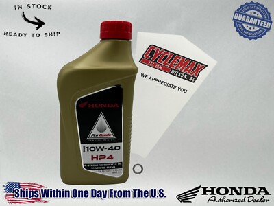Cyclemax Semi-Synthetic HP4 Oil Change Kit fits 2004-2013 Honda CRF80F