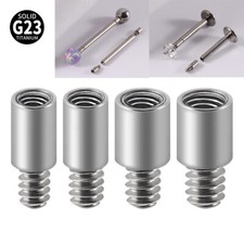G23 Titanium 2mm Piercing Extender Tool for 14G 16G Internal Thread Body Jewelry