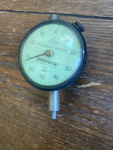 FEDERAL Dial Indicator - Miracle Movement No. C81 - .001" Range - NICE