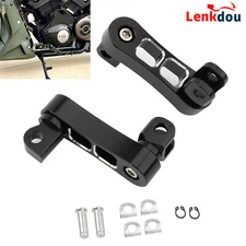 Passenger Male Mount Foot Pegs Extension Bracket For Harley Touring Softail Dyna