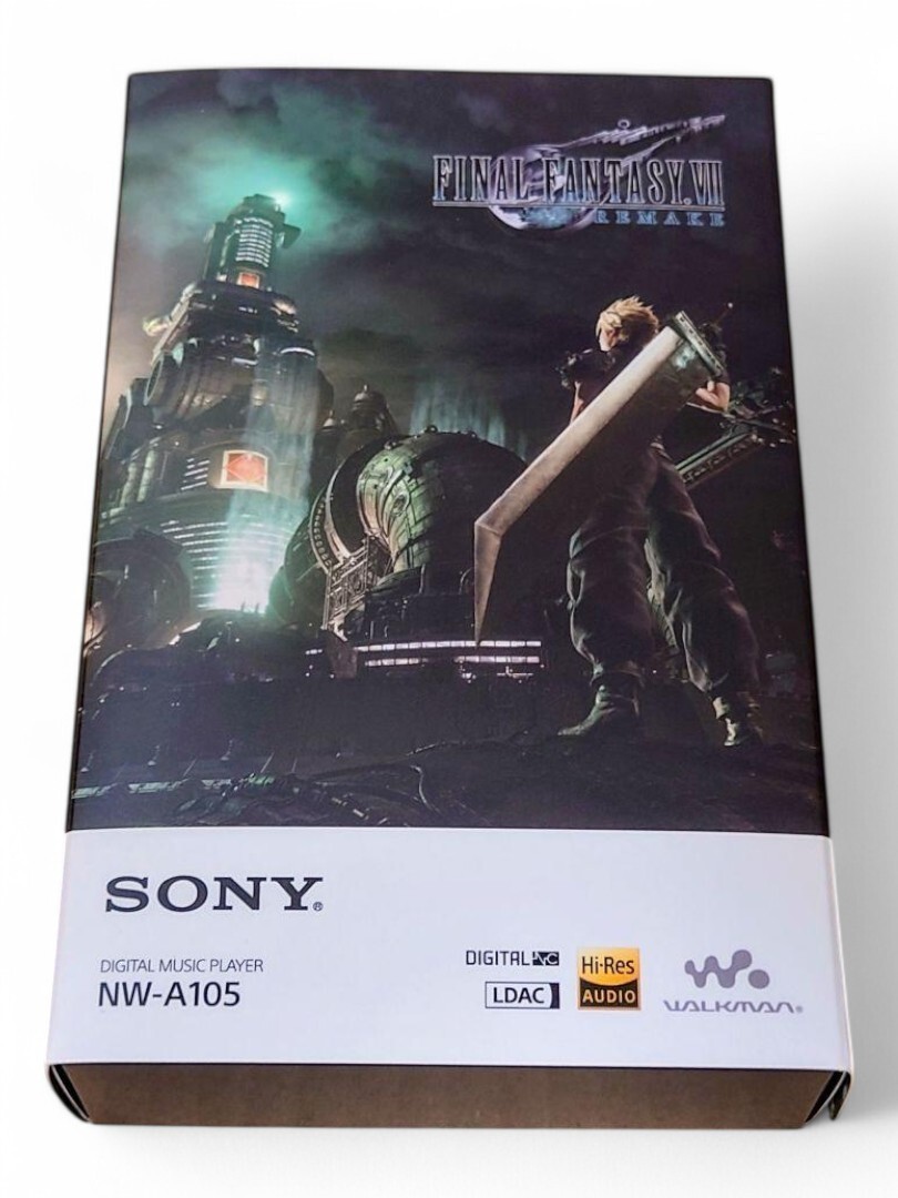 FINAL FANTASY VII REMAKEモデル NW-A105 SONY Sony Walkman NW-A105 Final Fantasy Vii Remake New Japanese