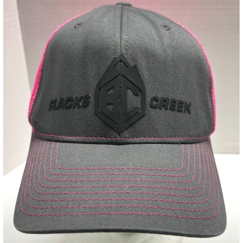 Blacks Creek Guide Gear Snapback Mütze grau pink Mesh verstellbar Kappe Richardson - Bild 3 von 8
