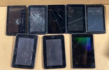 Lot of 8 Assorted As Is Android Tablets Coby sylvania 7 tablets