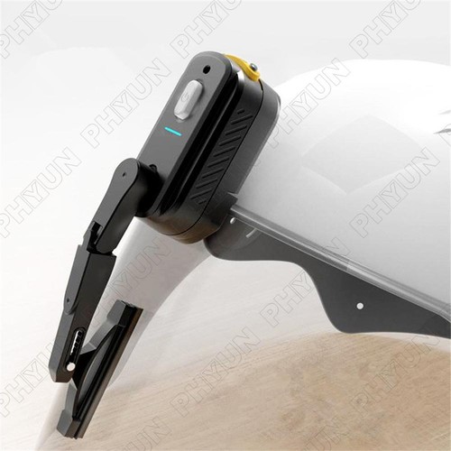 Motorcycle Helmet Electric Wiper Helmet Windshield Wiper with Adjustable Bracket - Picture 6 of 7