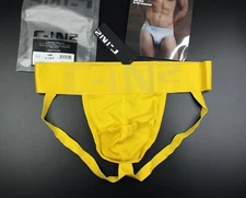 C-IN2 men yellow Core Jock strap jockstraps cotton underwear size L XL