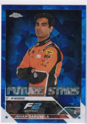 Topps 2023 Chrome Formula 1 Nr. 81 Jehan Daruvala Future Stars Sapphire