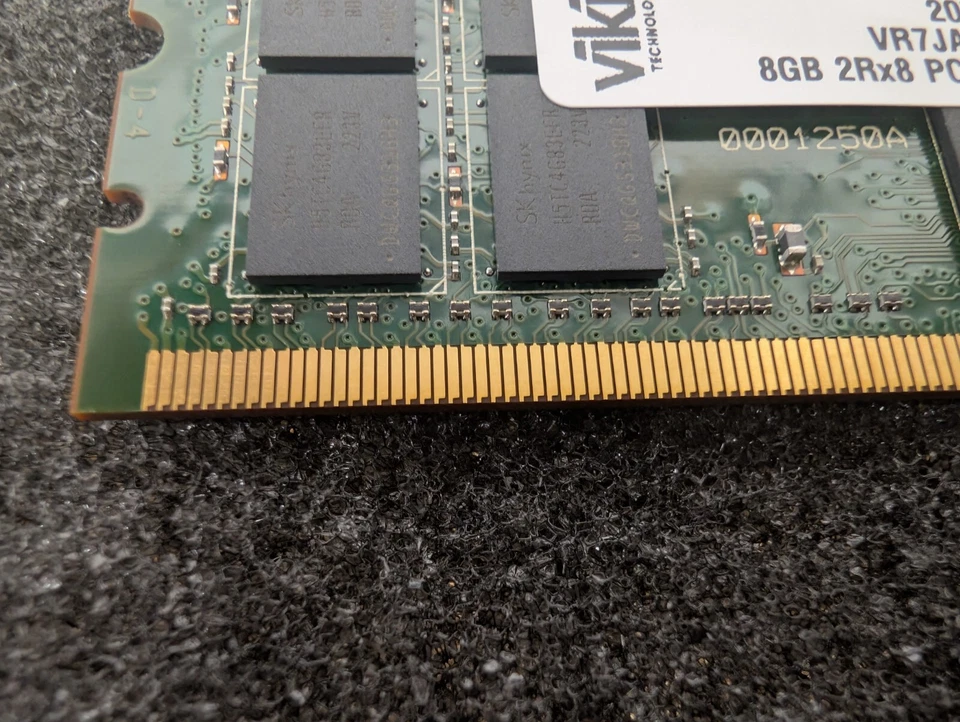 New, Viking, VR7JA1G7258HBDHEN2, MOD MINIDIMM DDR3 8G 667MHZ STD 244P R6 - Image 4 of 4