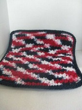 Crocheted Kitchen Hot Pads (Red, White, and Blue) ~ Handmade ~ **Gift Idea