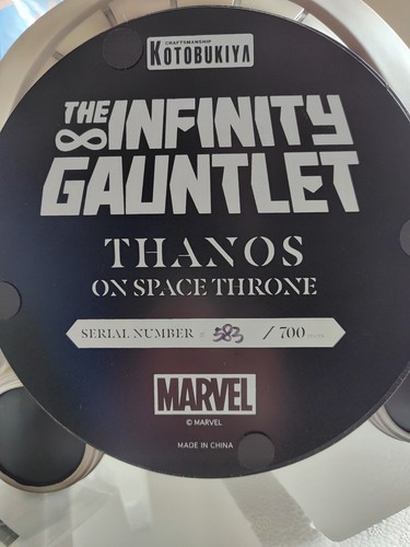 STAUA MARVEL- THANOS ON SPACE THRONE - KOTOBUKIYA-1/6 - Foto 15 di 17