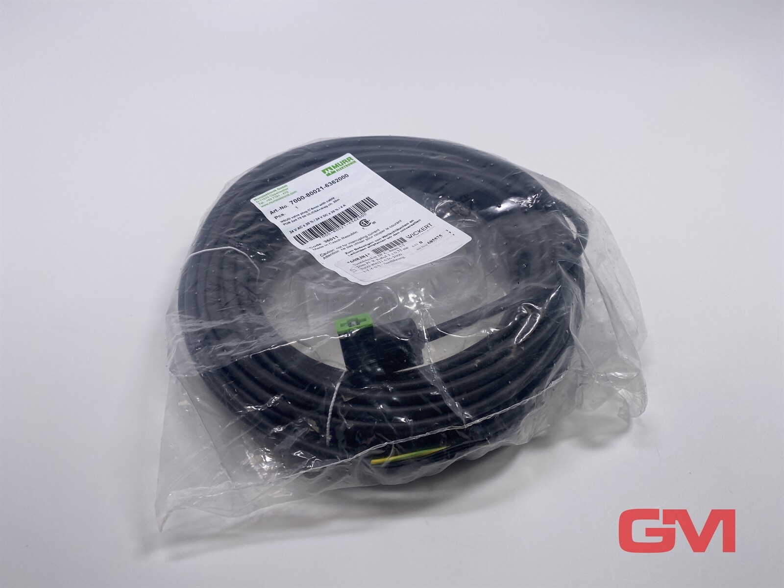 Murr Connecting Cable 7000-80021-6362000 Cable MSUD Valve Connector C-8mm 20m