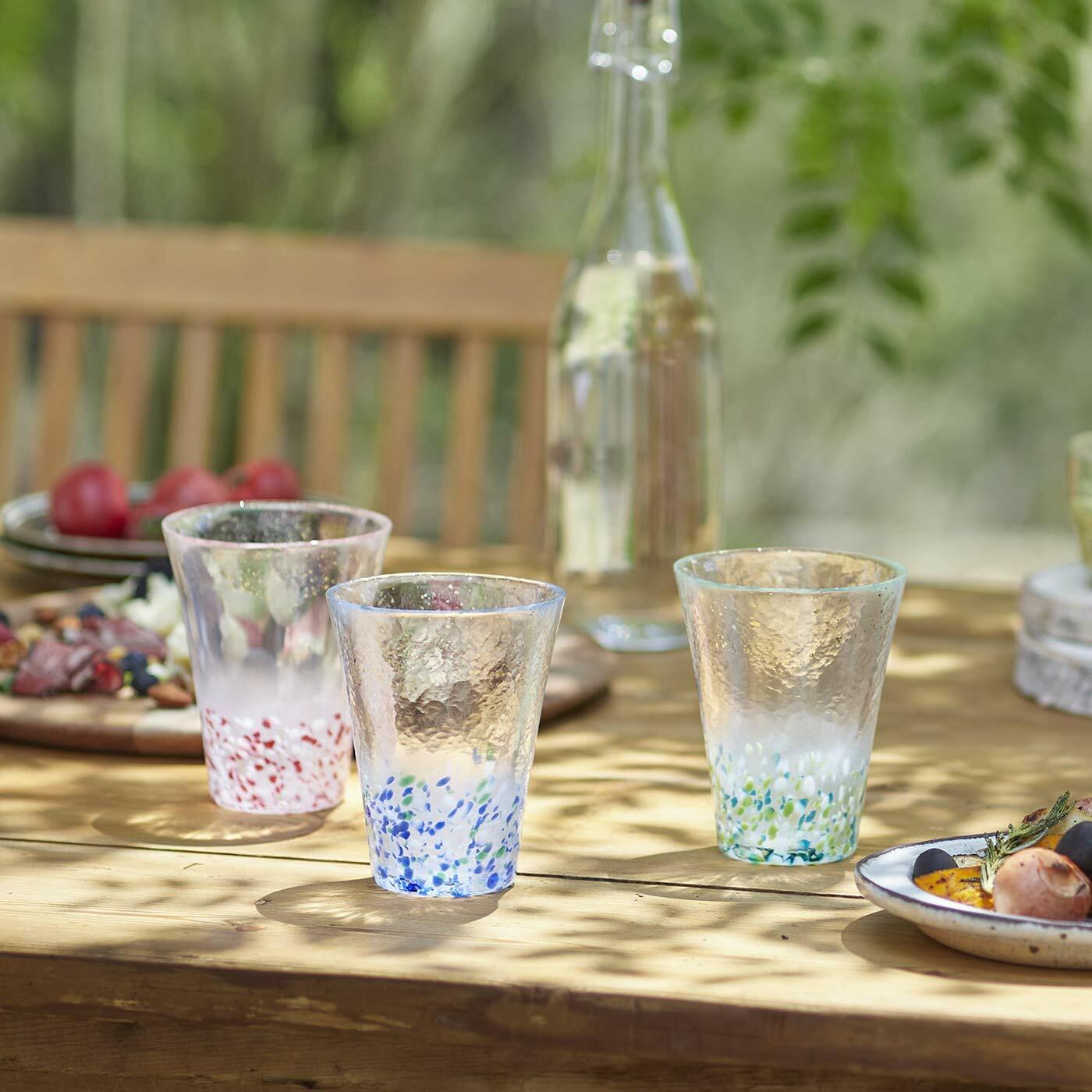 ADERIA Tsugaru Vidro Glassware Red Apple Cup 270ml F-71755 MADE IN