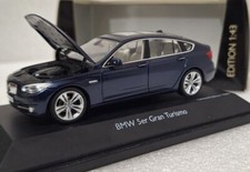 BMW 5-Series (F07) GT Gran Turismo 2009 Blue 1:43 Schuco 450719200 Limited Model