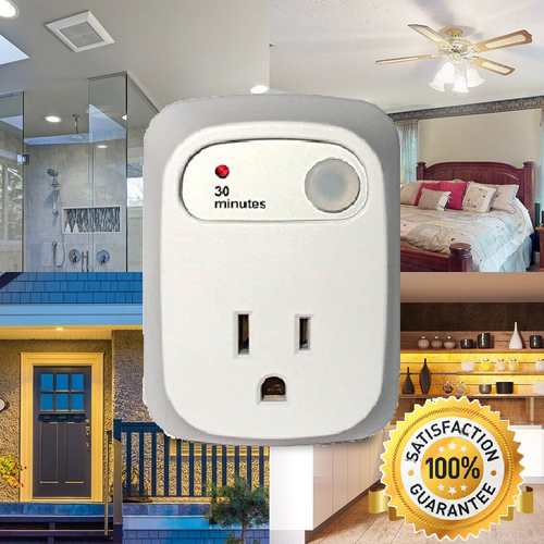 Simple Touch the Original Auto ShutOff Safety Countdown Outlet Timer