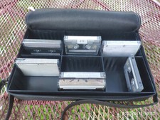 Soft Sided Cassette Tape Case With Cassettes