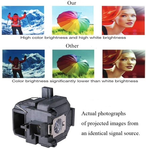Replacement Lamp for EPSON ELPLP69 / V13H010L69 EH-TW8000/TW8100/TW8500C/TW8510C - Picture 3 of 4