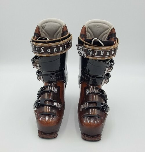 Lange Banshee Pro FR Brown Ski Boots Mondo Size 9 - 9.5 317mm | eBay