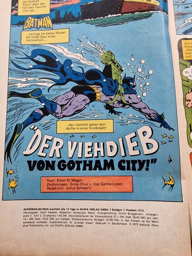 SUPERMAN BATMAN 1970 - 1985 EHAPA zur AUSWAHL - Picture 52 of 550