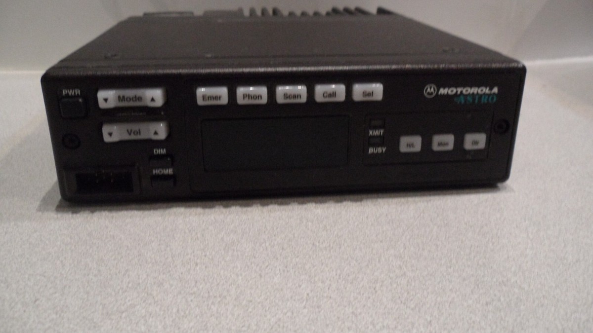 Motorola T99DX+089W Astro VHF 136-174 MHz 128Ch 50W Mobile Radio
