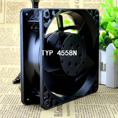 ebmpaps Used and tested 120x120x38mm 12CM 220V 18W TYP4558N Silent Cooling Fan - 第 1/7 張圖片