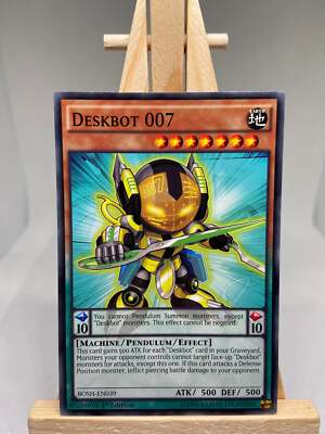 Deskbot 007 - 1. Auflage BOSH-DE039 - NM - YuGiOh