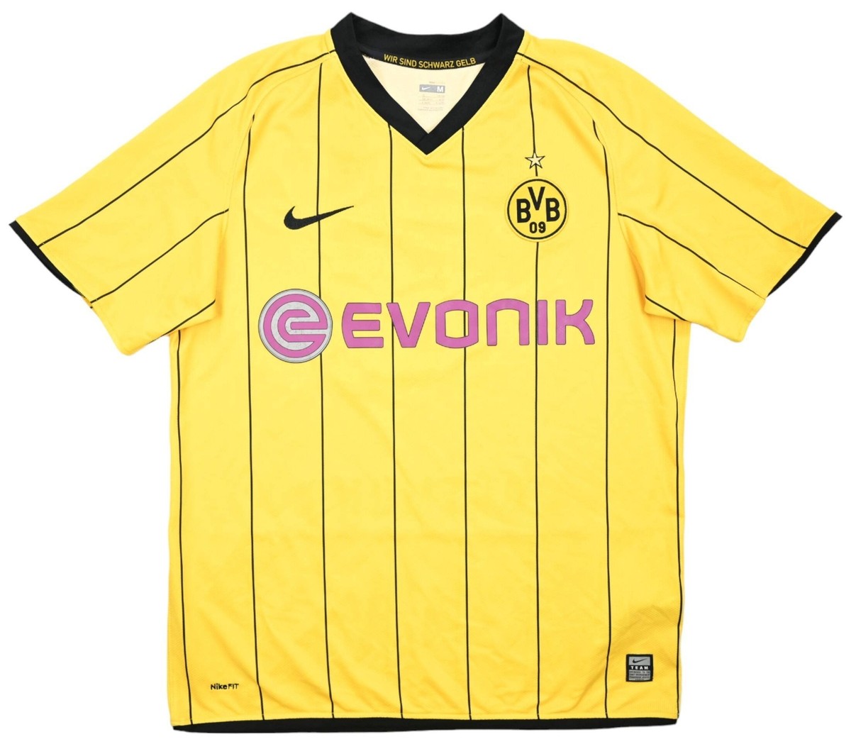 Nike 2008-09 BORUSSIA DORTMUND *ZIDAN* SHIRT TRIKOT M | eBay