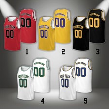 Personalized Basketball Team Jersey, Custom Team Name And Number Team Matching