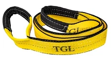 TGL 3 inch, 8 Foot Tree Saver Winch Recovery Tow Strap
