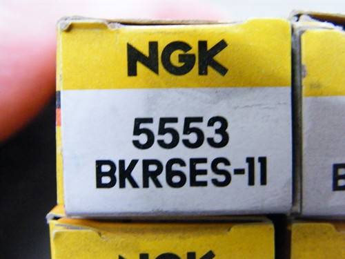 NGK Zündkerze BKR6ES-11 5553 Kerzen Zündkerzen BKR 6 ES-11 - Picture 2 of 3