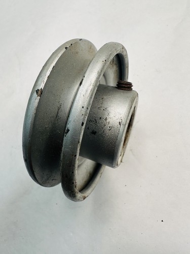 Type A - 3/4” Fixed Bore 1 Groove Standard V-Belt Pulley 3” OD w/ Set Screw - Picture 2 of 4