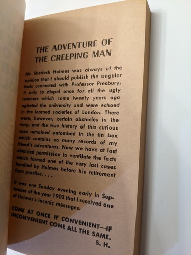 Sir Arthur Conan Doyle THE CASE BOOK OF SHERLOCK HOLMES Berkley 1964 10th print - Foto 4 di 7