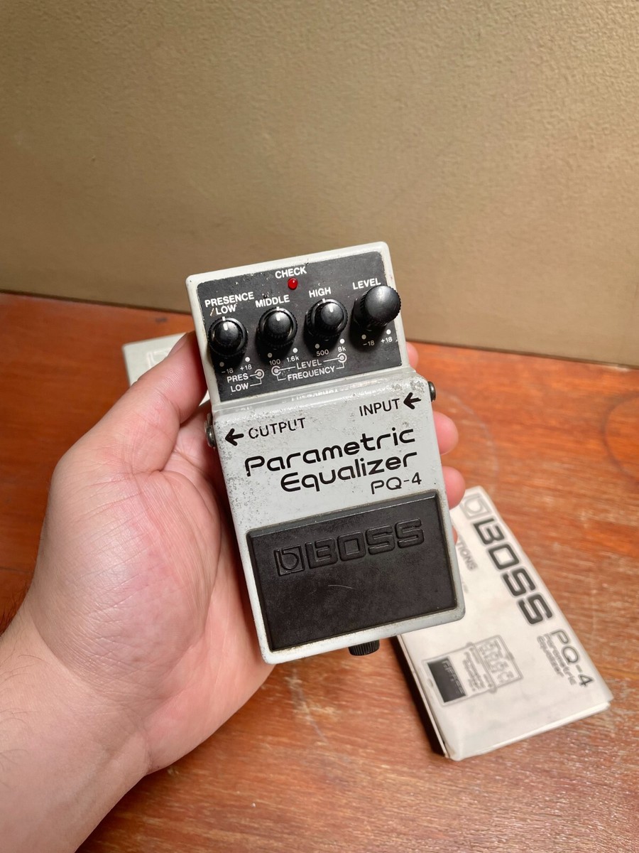 Boss PQ-4 Parametric Equalizer | eBay Boss PQ-4 Parametric Equalizer | eBay