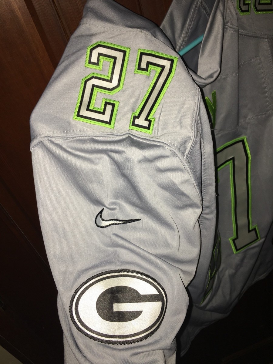 Mens Nike Size 44 EDDIE LACY Packers Pro Bowl NFL Football Jersey