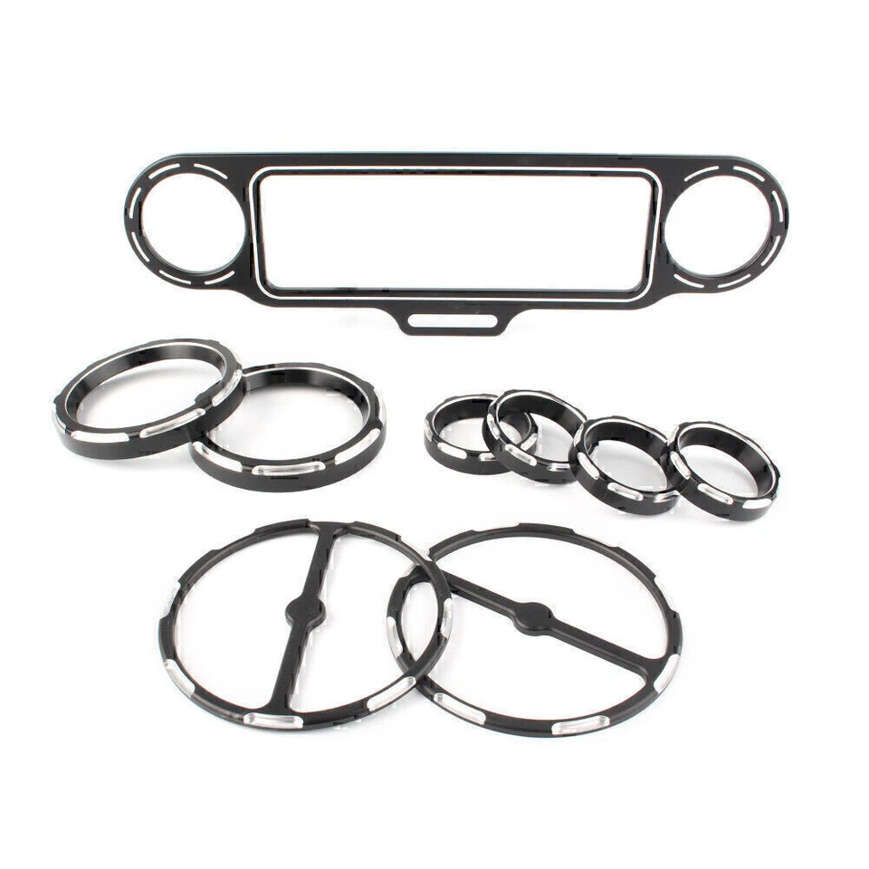 Inner Fairing Pedal Trim Cover For Harley Electra Glide Street Glide 1996-2013 Foto 3 de 4